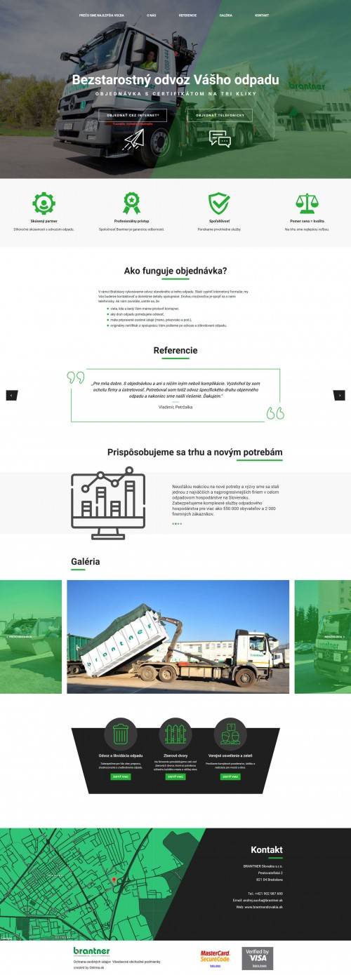 Portfólio | E-shop - Bezstarostný kontajner